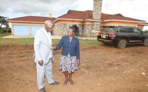 Mzee Kibor and forth wife Eunitah PHOTO: COURTESY