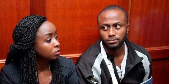 Jacque Maribe and Joseph Irungu alias Jowie in court PHOTO: COURTESY