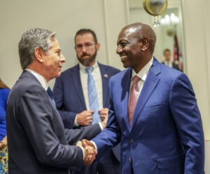 President William Ruto with the US Secretary of State Anthony Blinken PHOTO: Courtesy