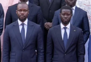 Bassirou Diomaye Faye and Ousmane Sonko.