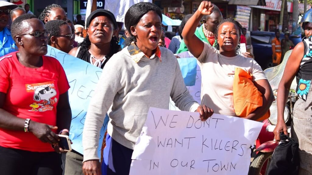 nyahururu murder protests