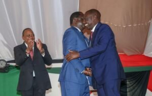 Raila handshake