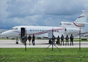Nicolás Maduro's Falcon 900EX aircraft