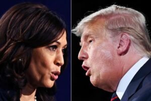 Kamala Harris and Donald Trump