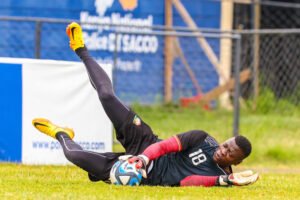 Harambee Stars goalkeeper Patrick Matasi.