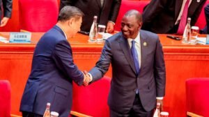 President Ruto and Xi Jinping