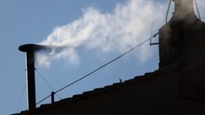 White smoke