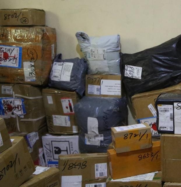 Nine held in CA crackdown on unauthorised courier services