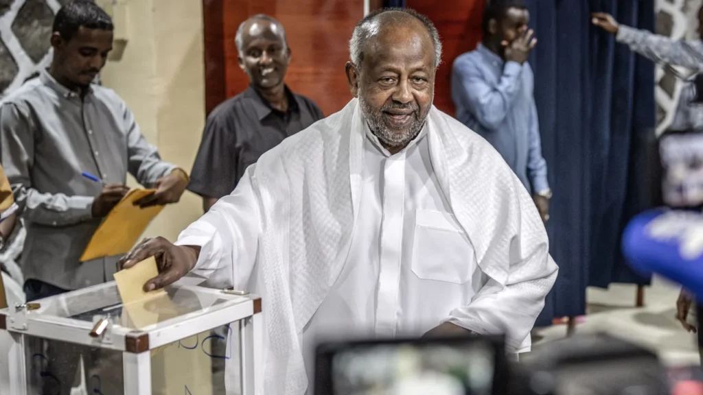Djibouti’s Omar Guelleh wins sixth term in 97.8% landslide