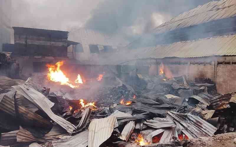 Gikomba fire sparks outcry over safety gaps as traders count losses