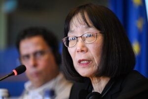 ICC President Tomoko Akane.