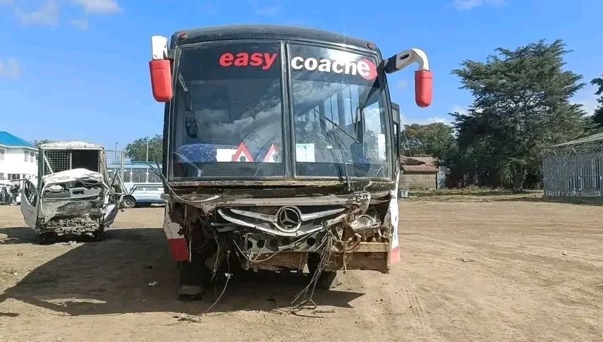 Easy Coach bus crash kills five on Gilgil-Nakuru highway